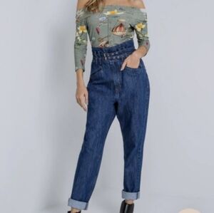 Lez a Lez Super High Rise Jeans Size 28